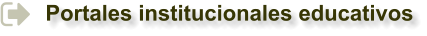 Portales institucionales educativos