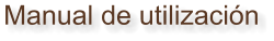 Manual de utilización