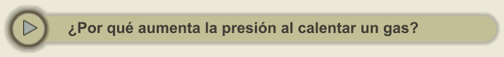 ¿Por qué aumenta la presión al calentar un gas?